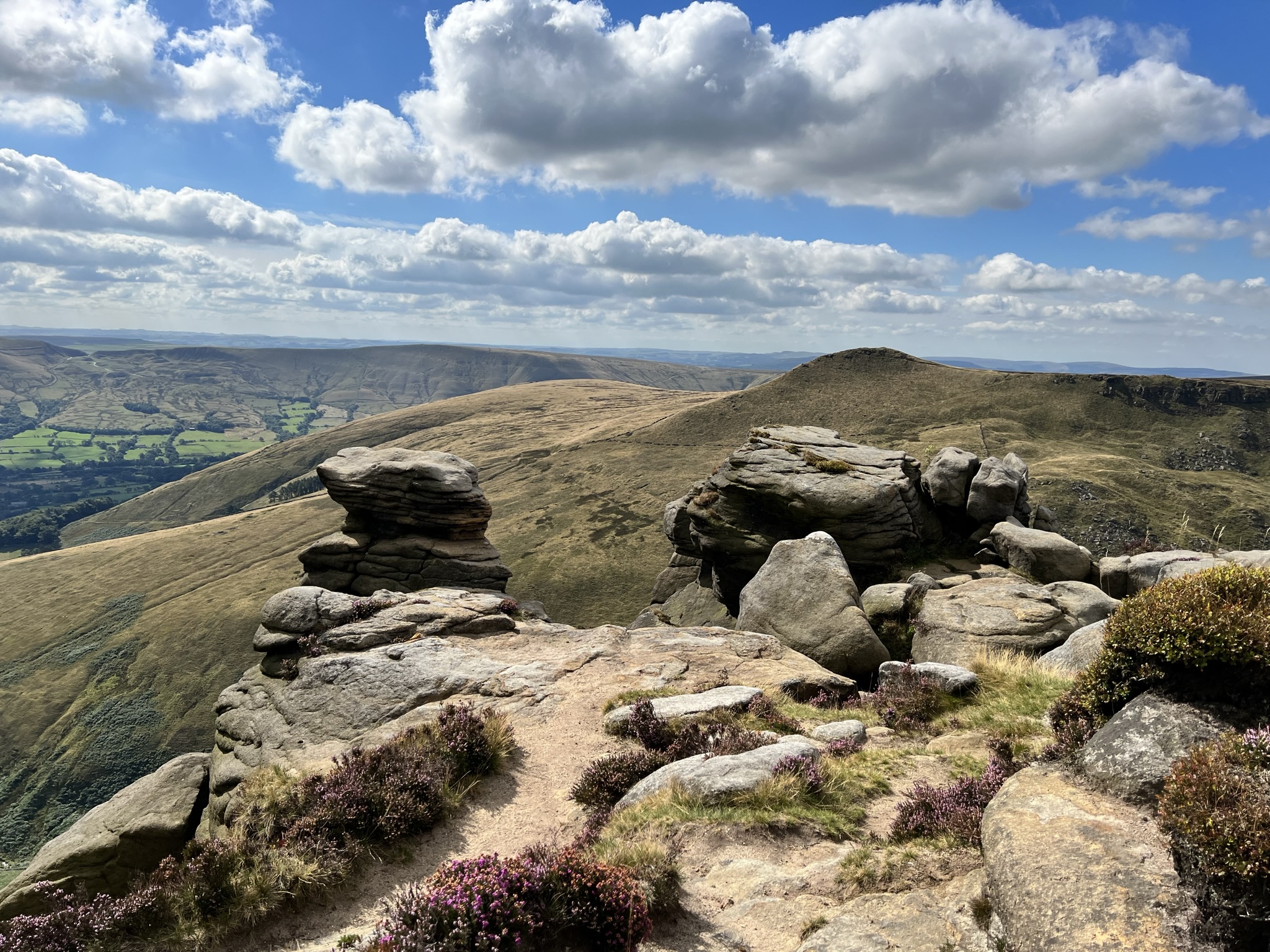 Photograph of some of landscape on the Futures Peak District fundraising hike