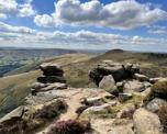 Photograph of some of landscape on the Futures Peak District fundraising hike