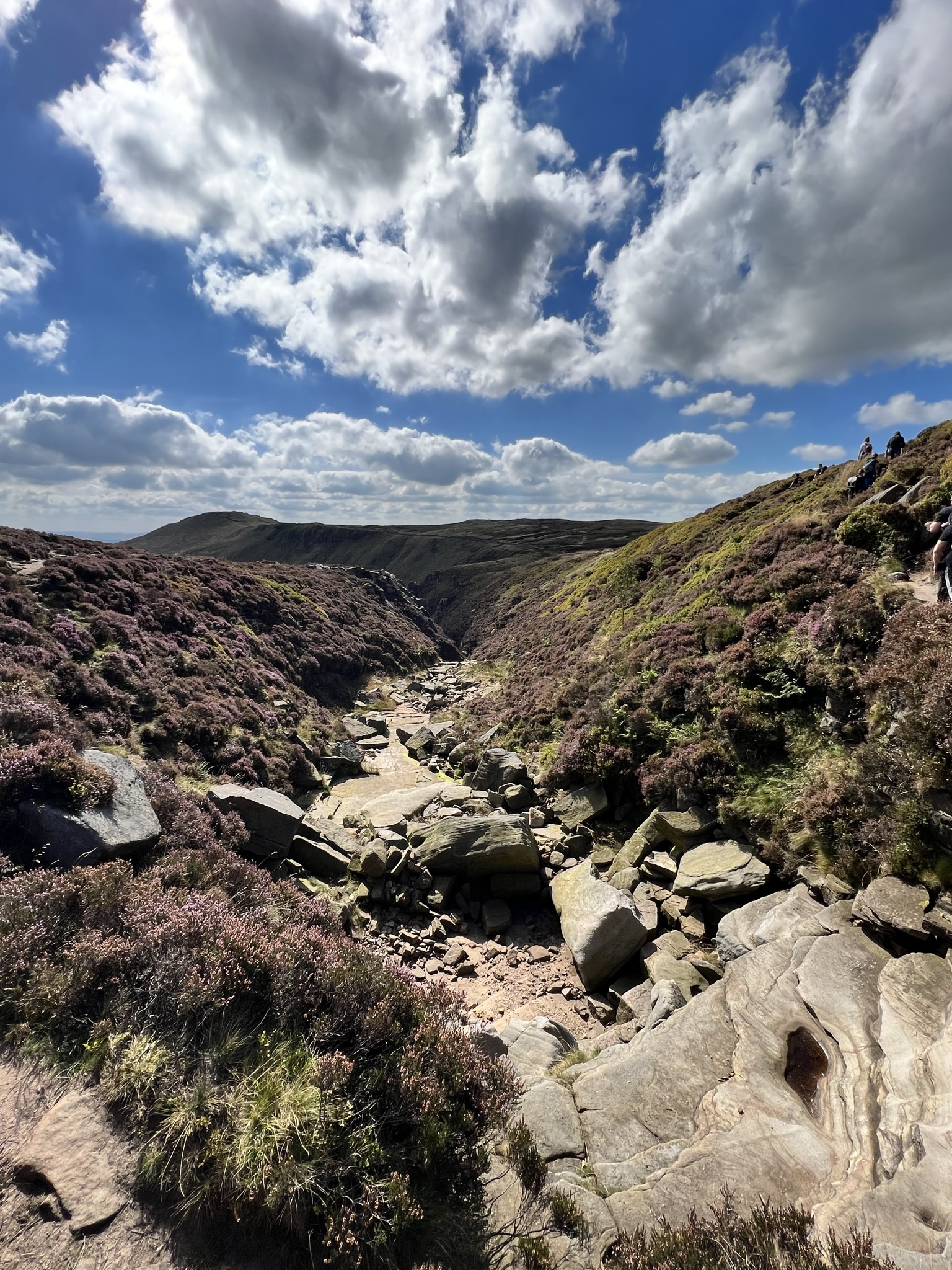 Photograph of some of the landscape on the Futures Peak District fundraising hike