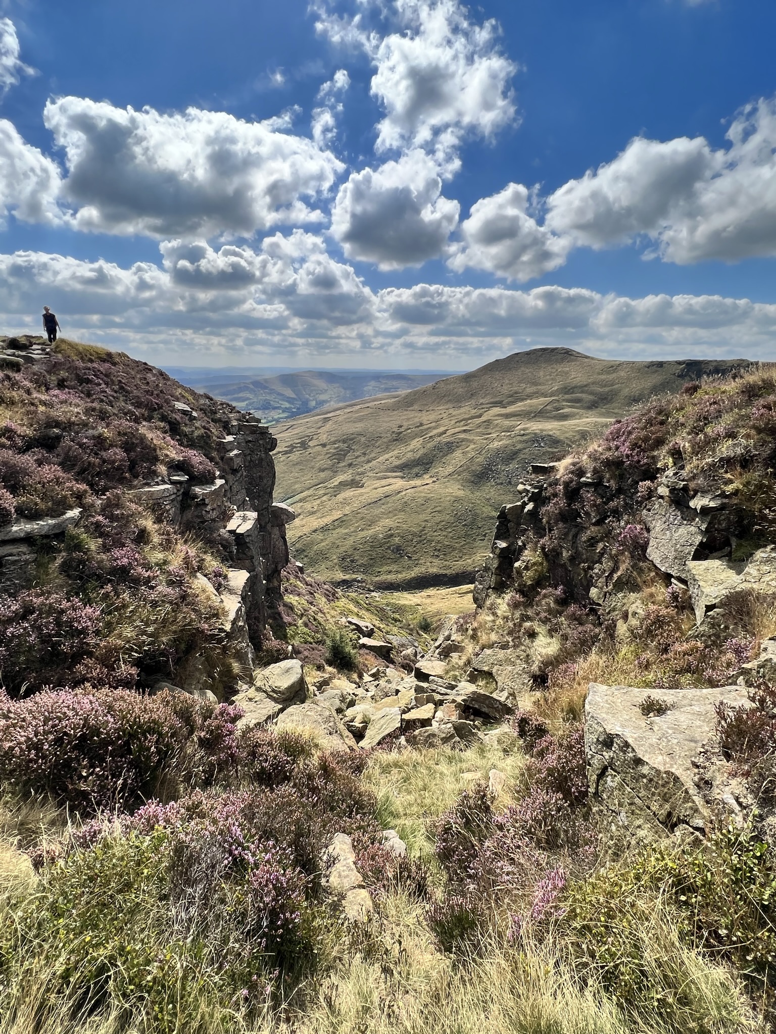 Photograph of some of the landscape on the Futures Peak District fundraising hike