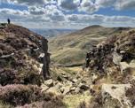 Photograph of some of the landscape on the Futures Peak District fundraising hike