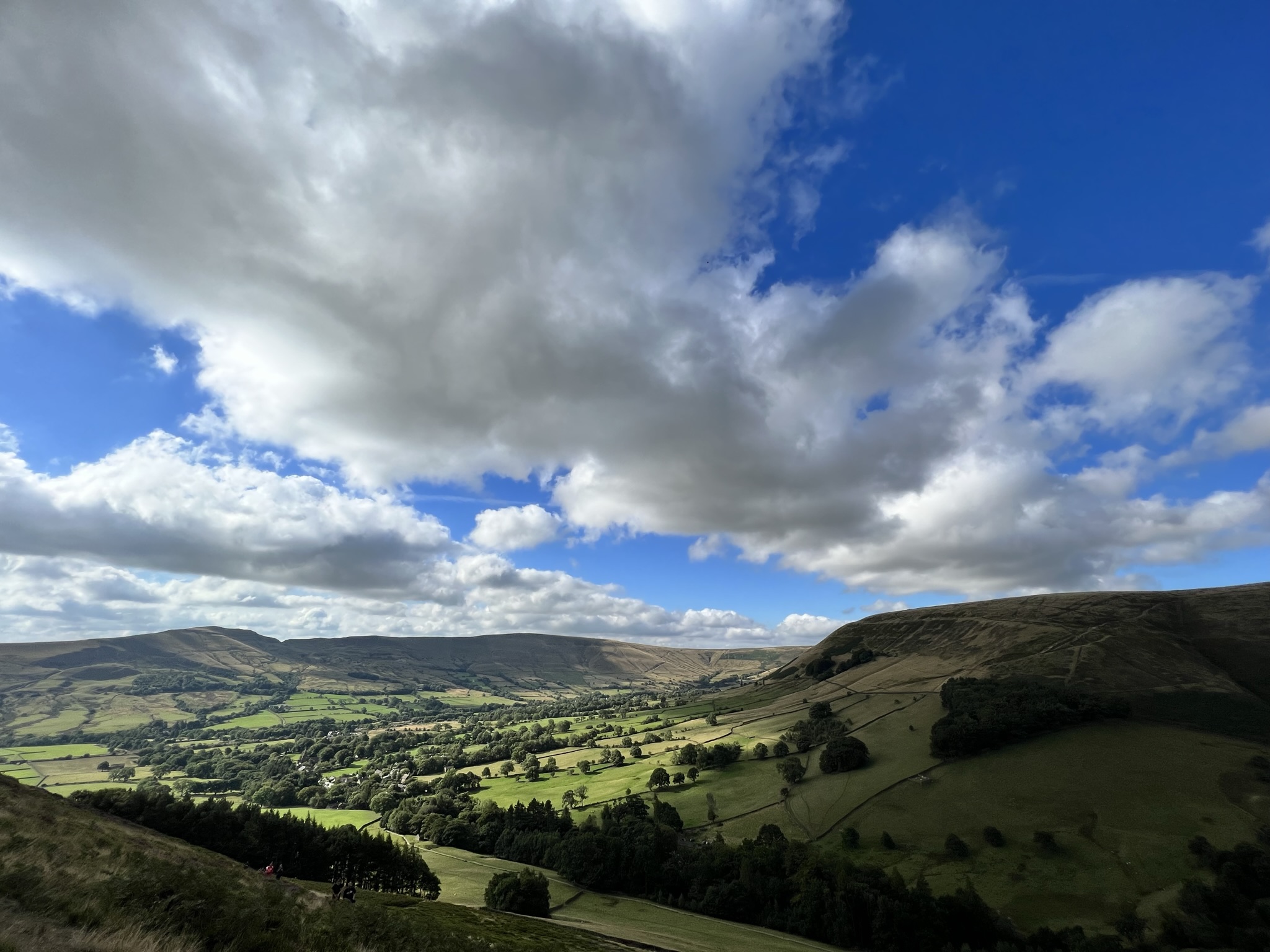 Photograph of some of the landscape on the Futures Peak District fundraising hike