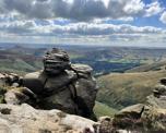 Photograph of some of the landscape on the Futures Peak District fundraising hike
