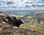 Photo of some of the landscape on the Futures Peak District fundraising hike